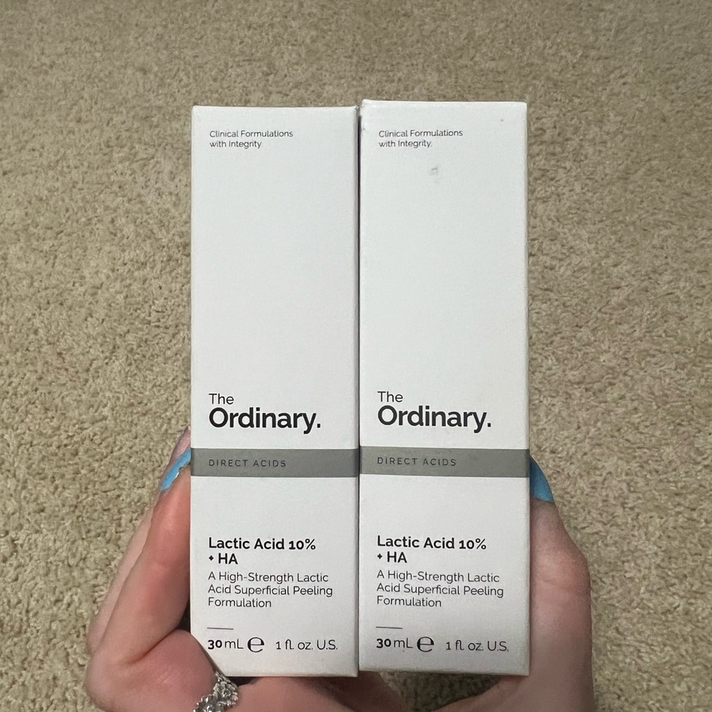 The ordinary lactic acid